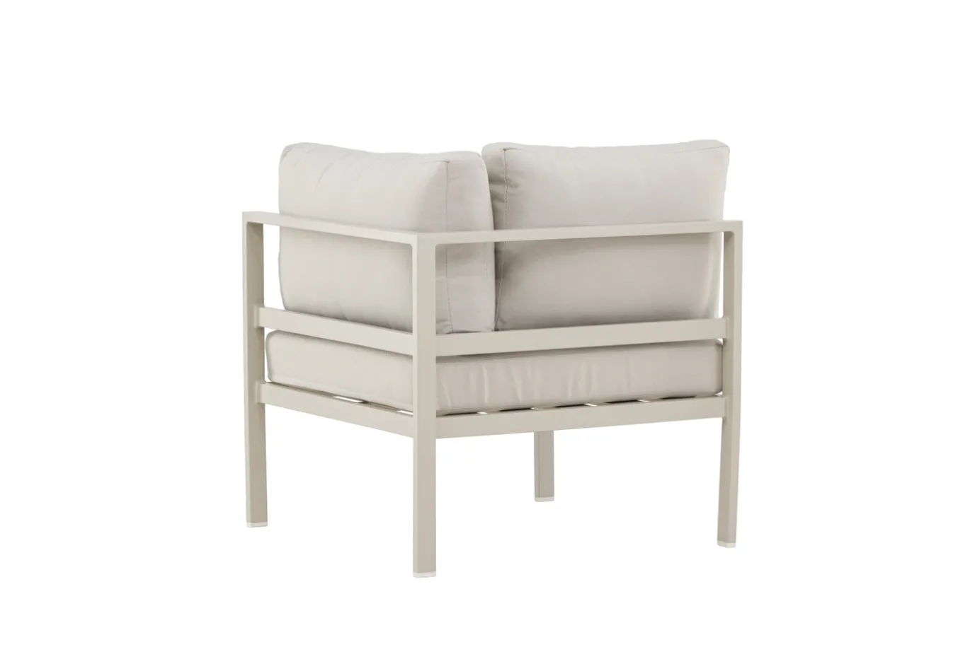 Fjôrd Bankmodule Copacabana Aluminium Beige 74x74x65cm