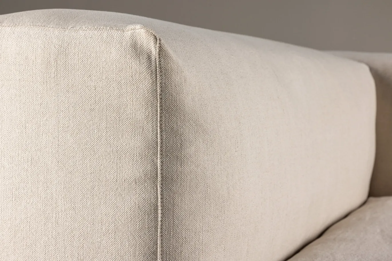 Fjôrd Bankmodule Mavi Beige Met Leuningen