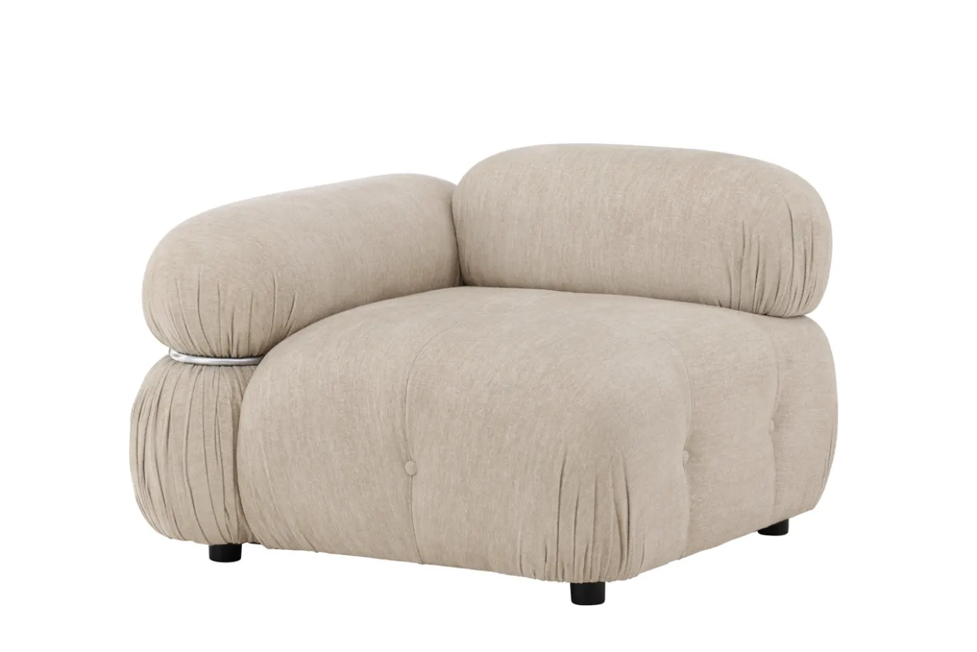 Fjôrd Bank Module Mika Beige Hoek Rechts