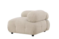 Fjôrd Bank Module Mika Beige Hoek Rechts