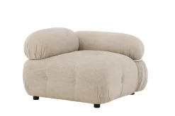 Fjôrd Bank Module Mika Beige Hoek Links