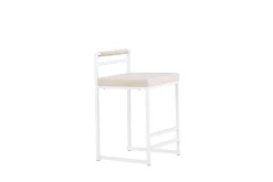 Fjôrd Barkruk Opelika Beige Velvet