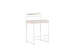 Fjôrd Barkruk Opelika Beige Velvet