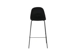 Fjôrd Barkruk Polar Velvet Zwart