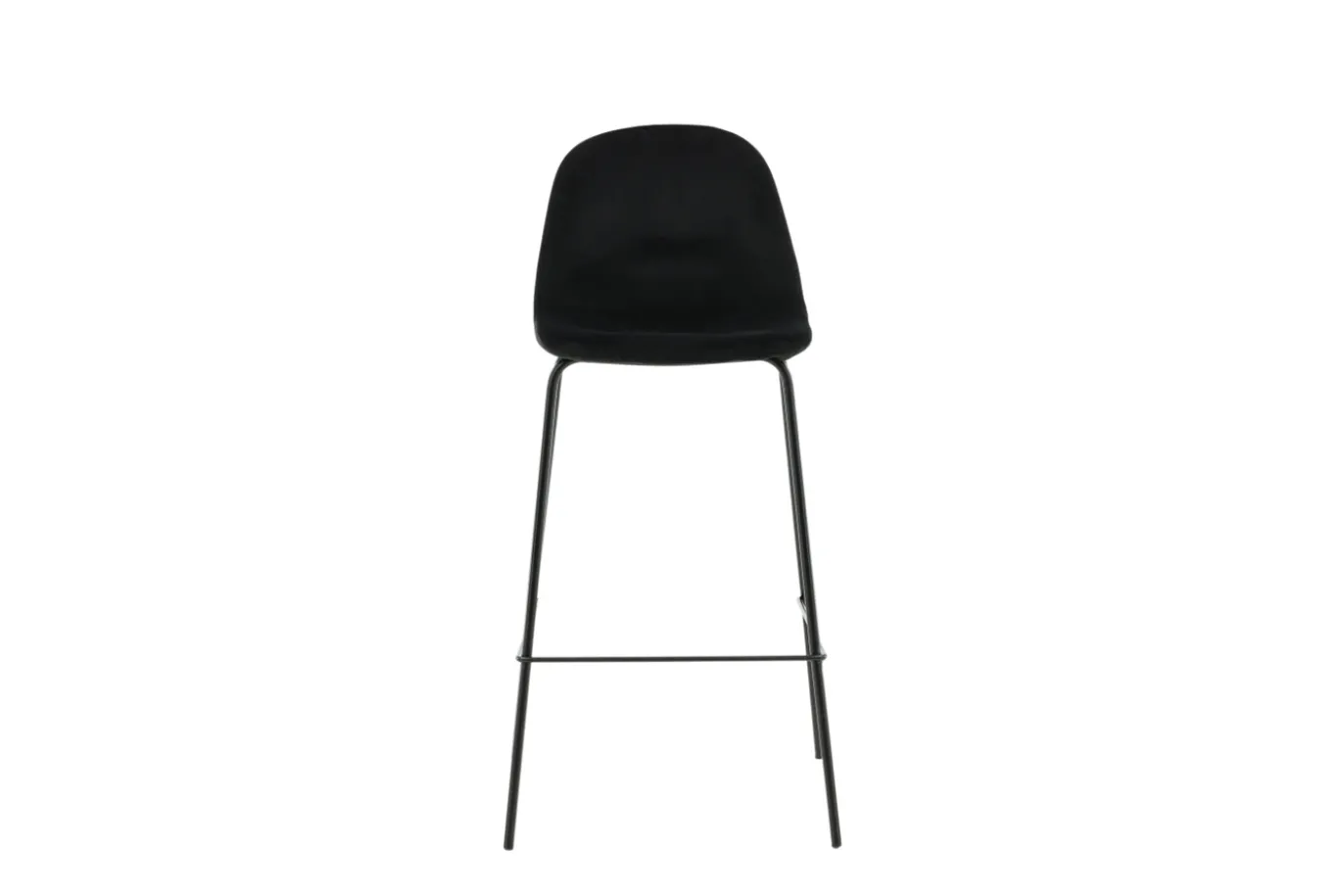 Fjôrd Barkruk Polar Velvet Zwart