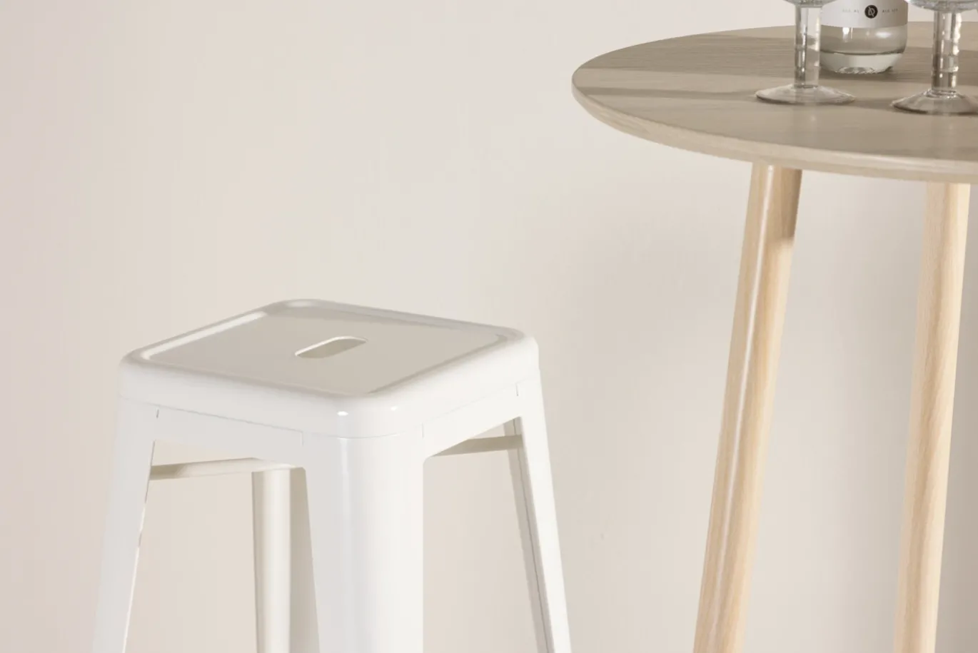 Fjôrd Barkruk Tempe Beige
