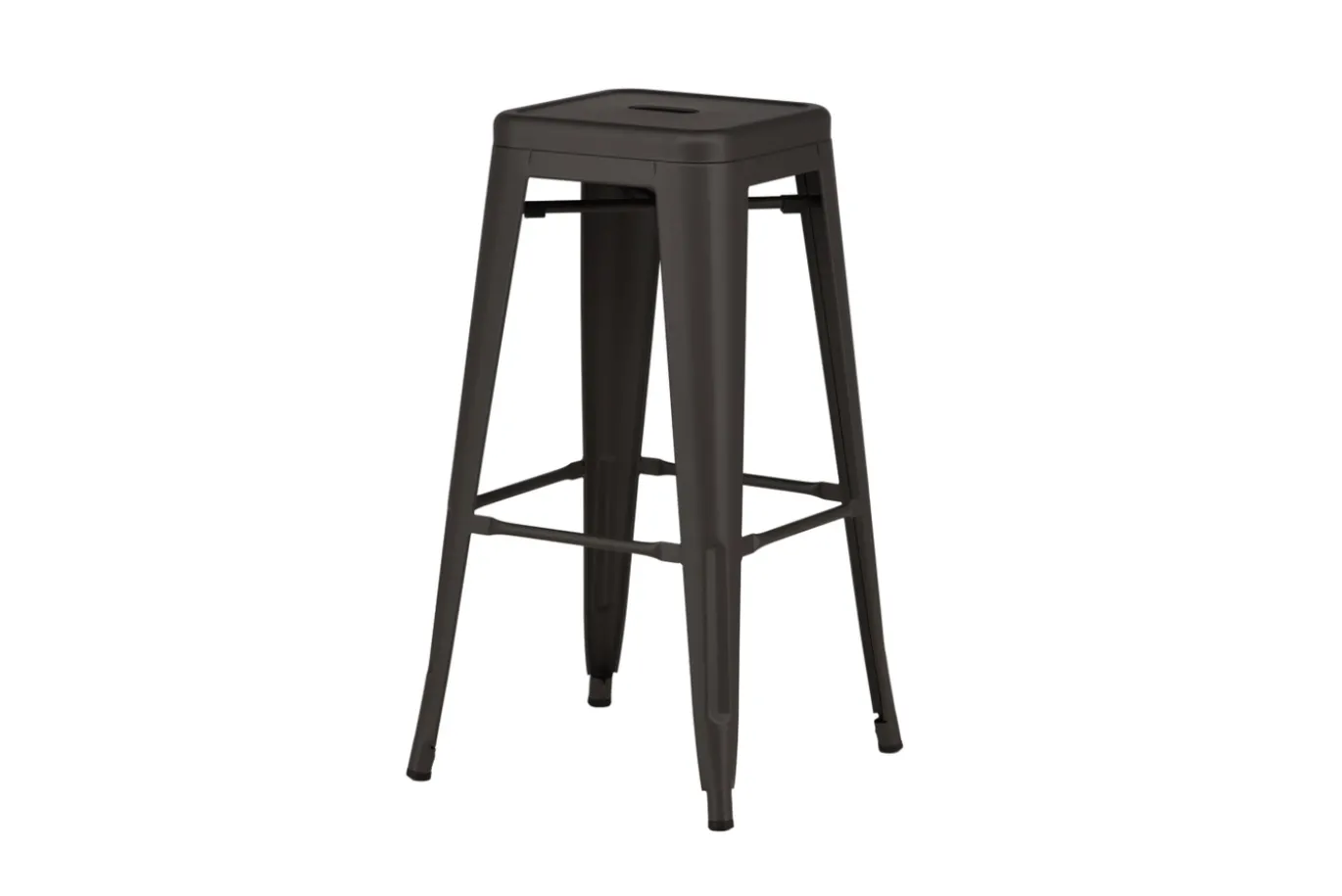Fjôrd Barkruk Tempe Donkergrijs