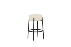 Fjôrd Barkruk Tucson Groot Wit Bouclé 70cm