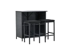 Fjôrd Bar Set Knock Zwart