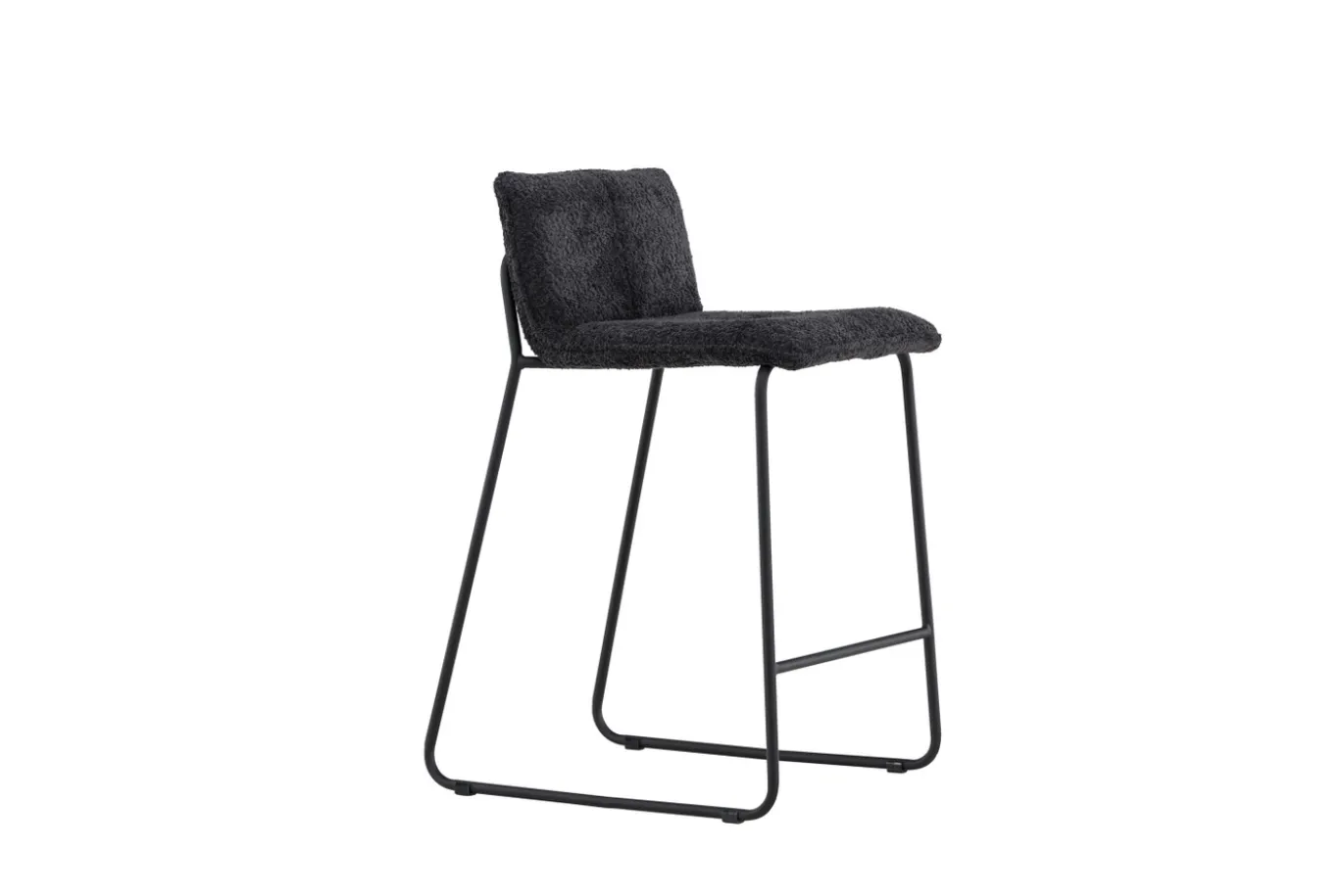 Fjôrd Barstoel Bisbee Zwart Bouclé