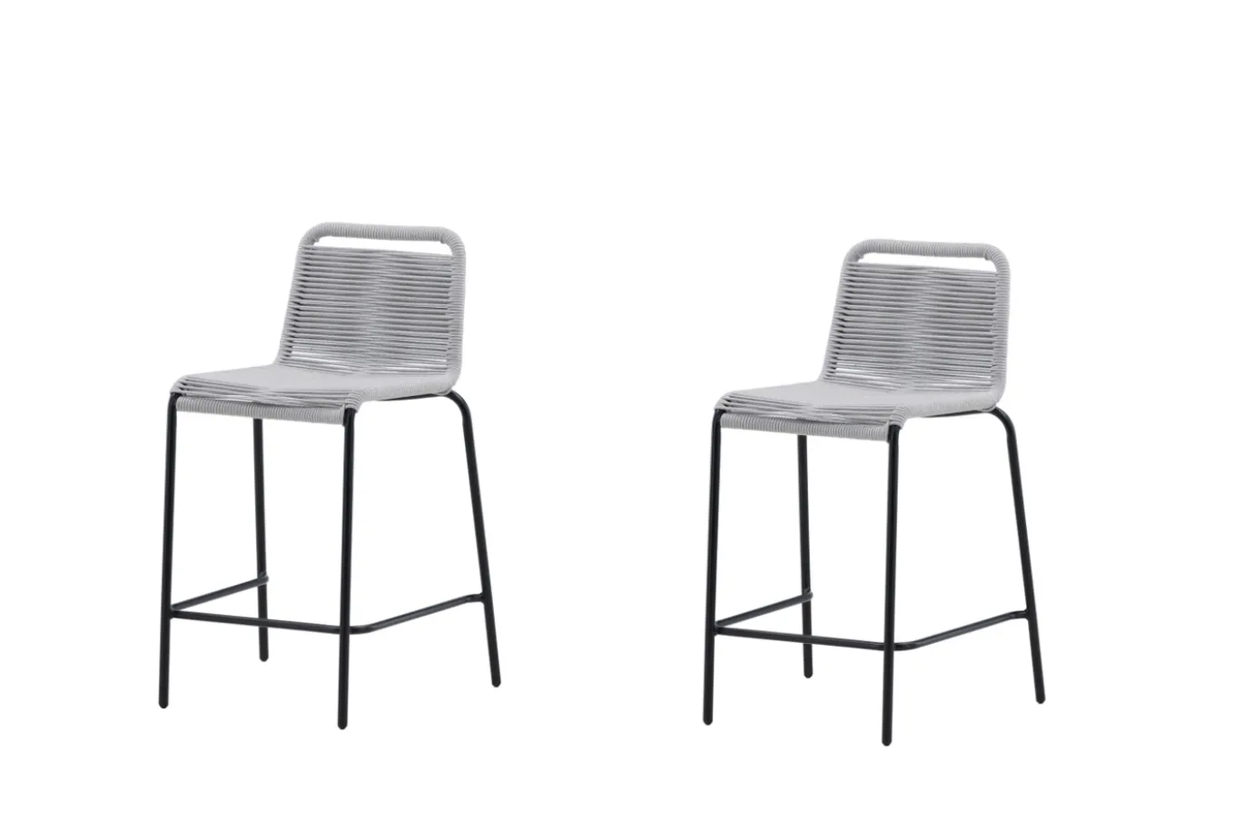 Fjôrd Barstoel Lindos Lichtgrijs