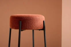 Fjôrd Barstoel Tucson Rood Bouclé