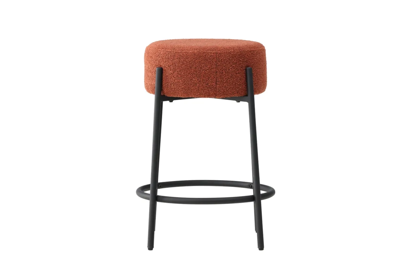 Fjôrd Barstoel Tucson Rood Bouclé