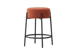 Fjôrd Barstoel Tucson Rood Bouclé