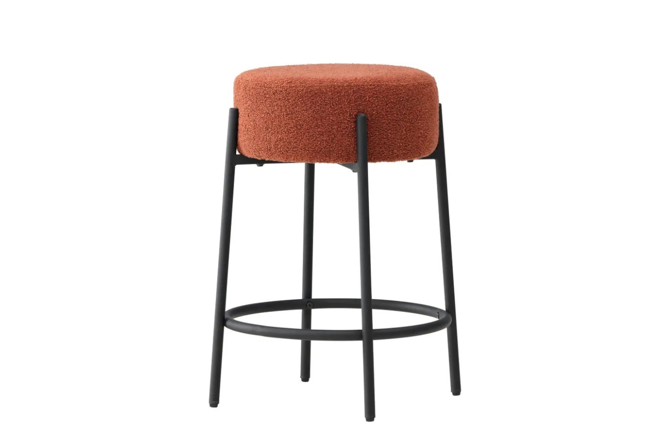 Fjôrd Barstoel Tucson Rood Bouclé