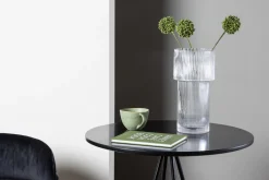 Fjôrd Bartafel Bistro Ø60cm Zwart Mdf Met Fineer