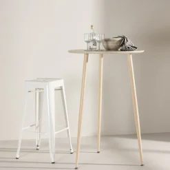 Fjôrd Bartafel Plaza Ø70cm Whitewash