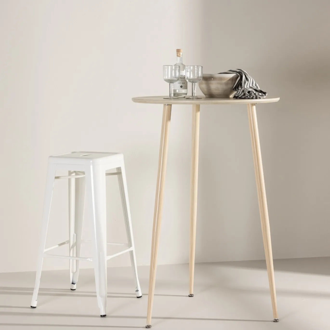 Fjôrd Bartafel Plaza Ø70cm Whitewash