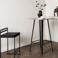 Fjôrd Bartafel Tempe Zwart Naturel Mdf