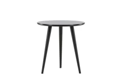 Fjôrd Bijzettafel Askim Zwart ⌀48cm