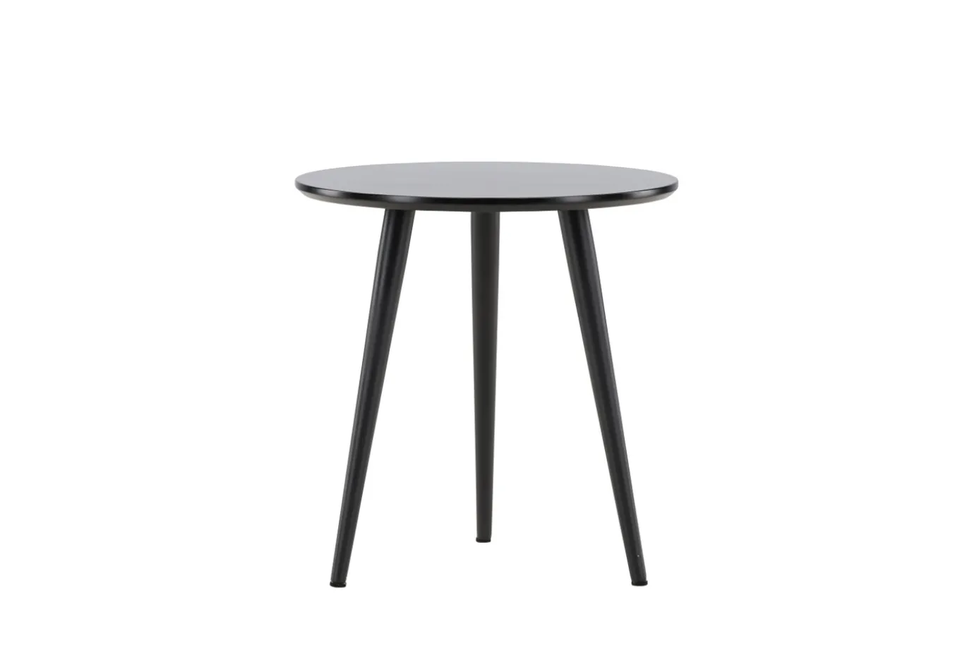 Fjôrd Bijzettafel Askim Zwart ⌀48cm
