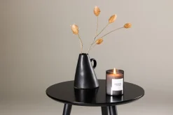 Fjôrd Bijzettafel Askim Zwart ⌀48cm