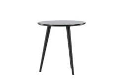 Fjôrd Bijzettafel Askim Zwart ⌀48cm