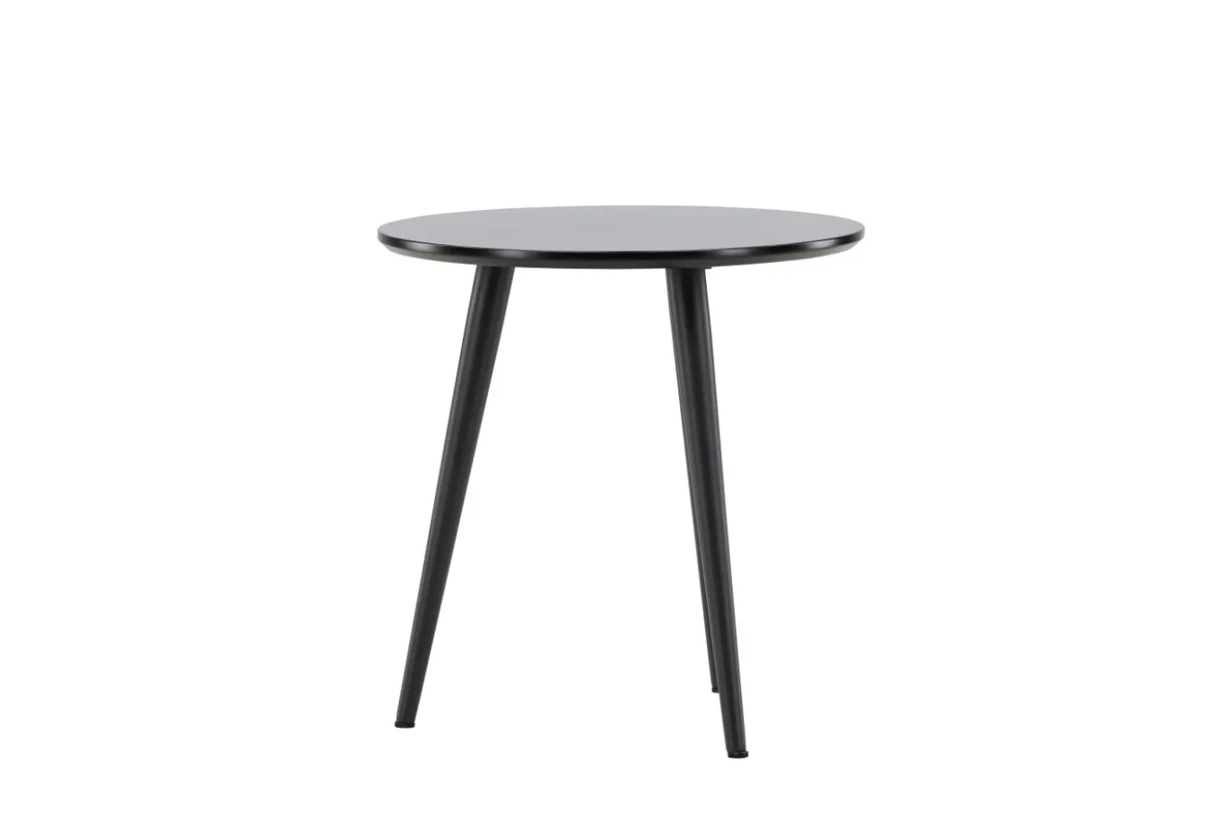 Fjôrd Bijzettafel Askim Zwart ⌀48cm