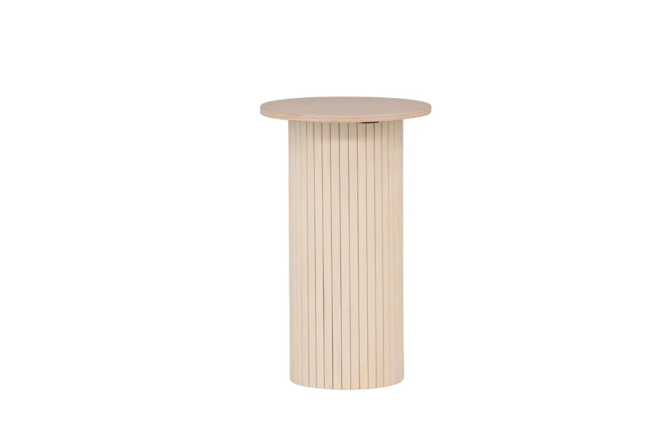 Fjôrd Bijzettafel Bianca Beige Ø40cm