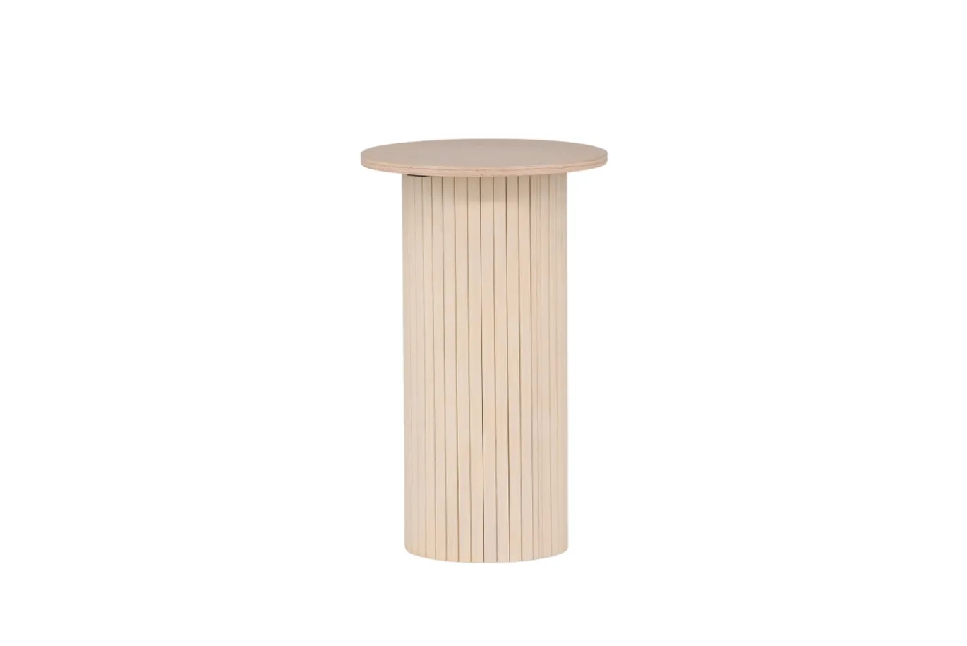Fjôrd Bijzettafel Bianca Beige Ø40cm