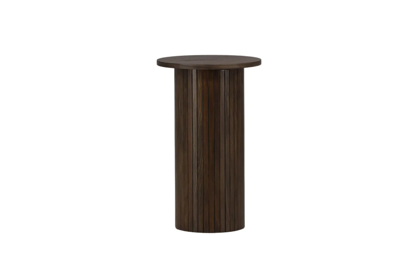 Fjôrd Bijzettafel Bianca Bruin Ø40cm