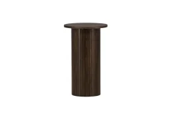 Fjôrd Bijzettafel Bianca Bruin Ø40cm