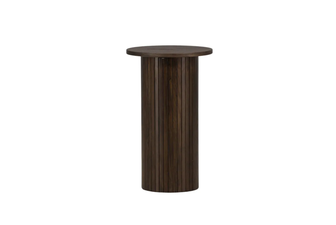 Fjôrd Bijzettafel Bianca Bruin Ø40cm
