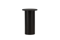 Fjôrd Bijzettafel Bianca Zwart Ø40cm
