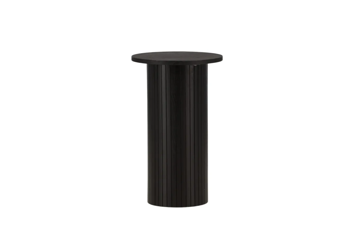 Fjôrd Bijzettafel Bianca Zwart Ø40cm