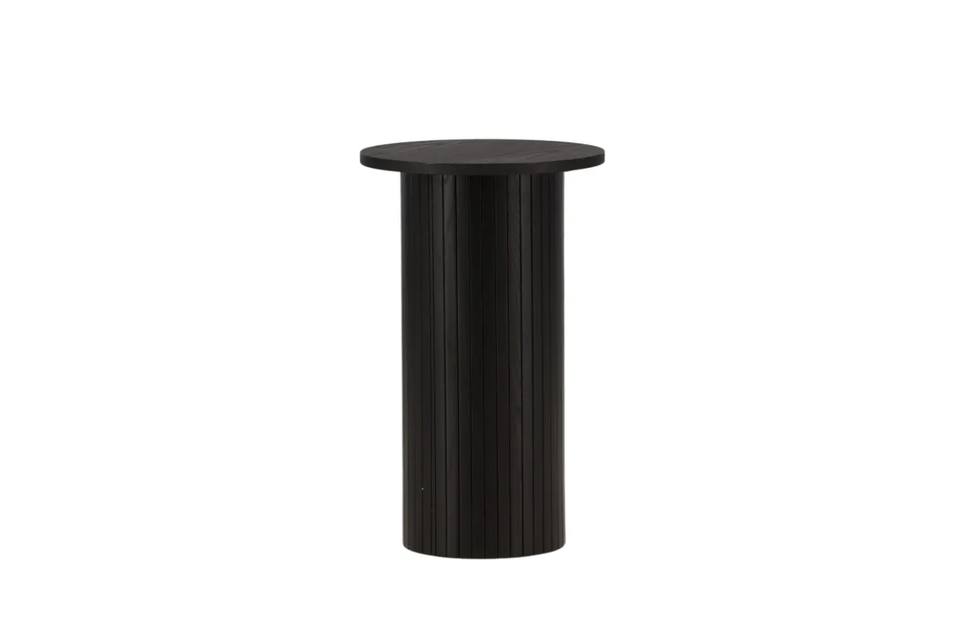 Fjôrd Bijzettafel Bianca Zwart Ø40cm