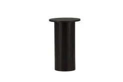 Fjôrd Bijzettafel Bianca Zwart Ø40cm