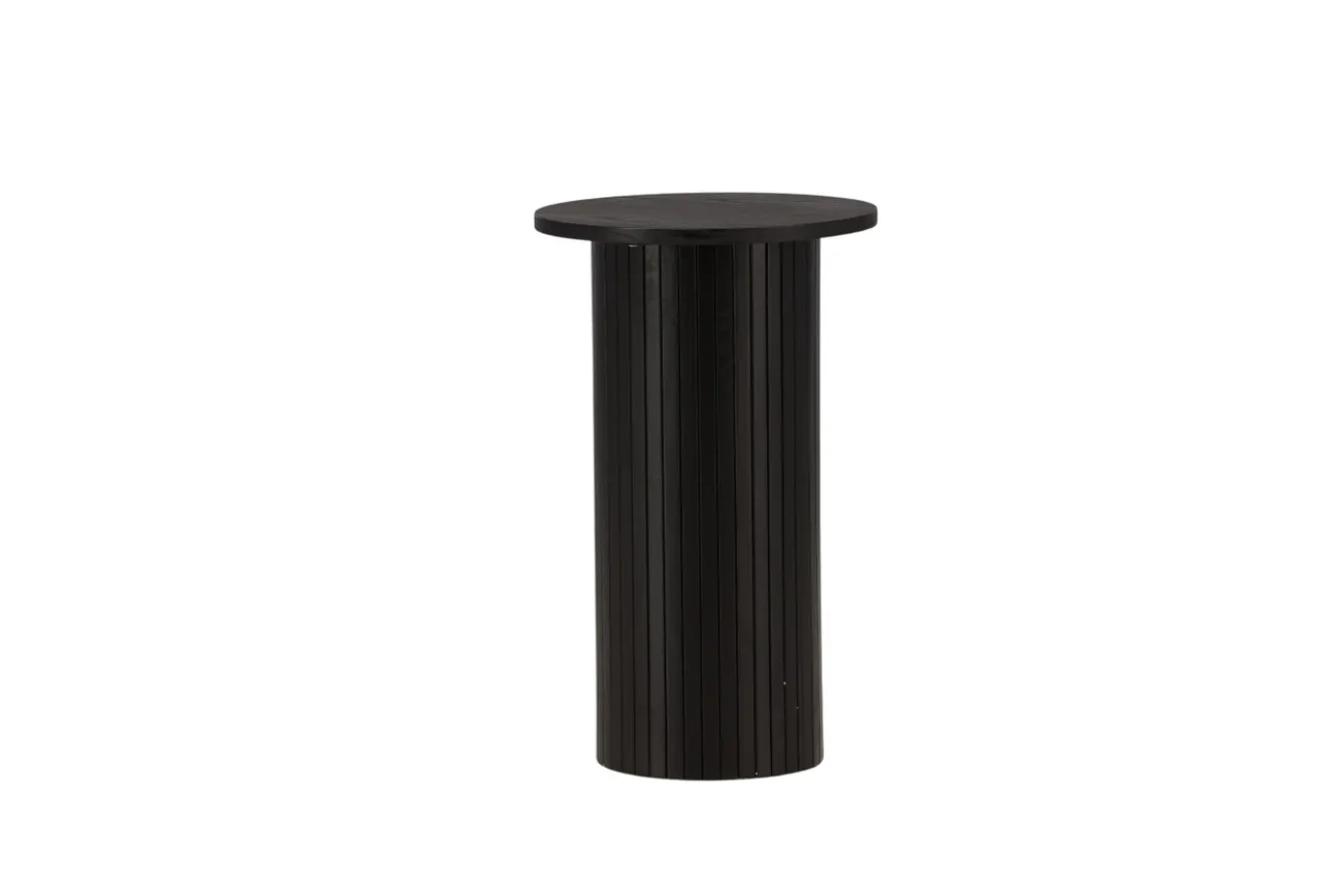 Fjôrd Bijzettafel Bianca Zwart Ø40cm