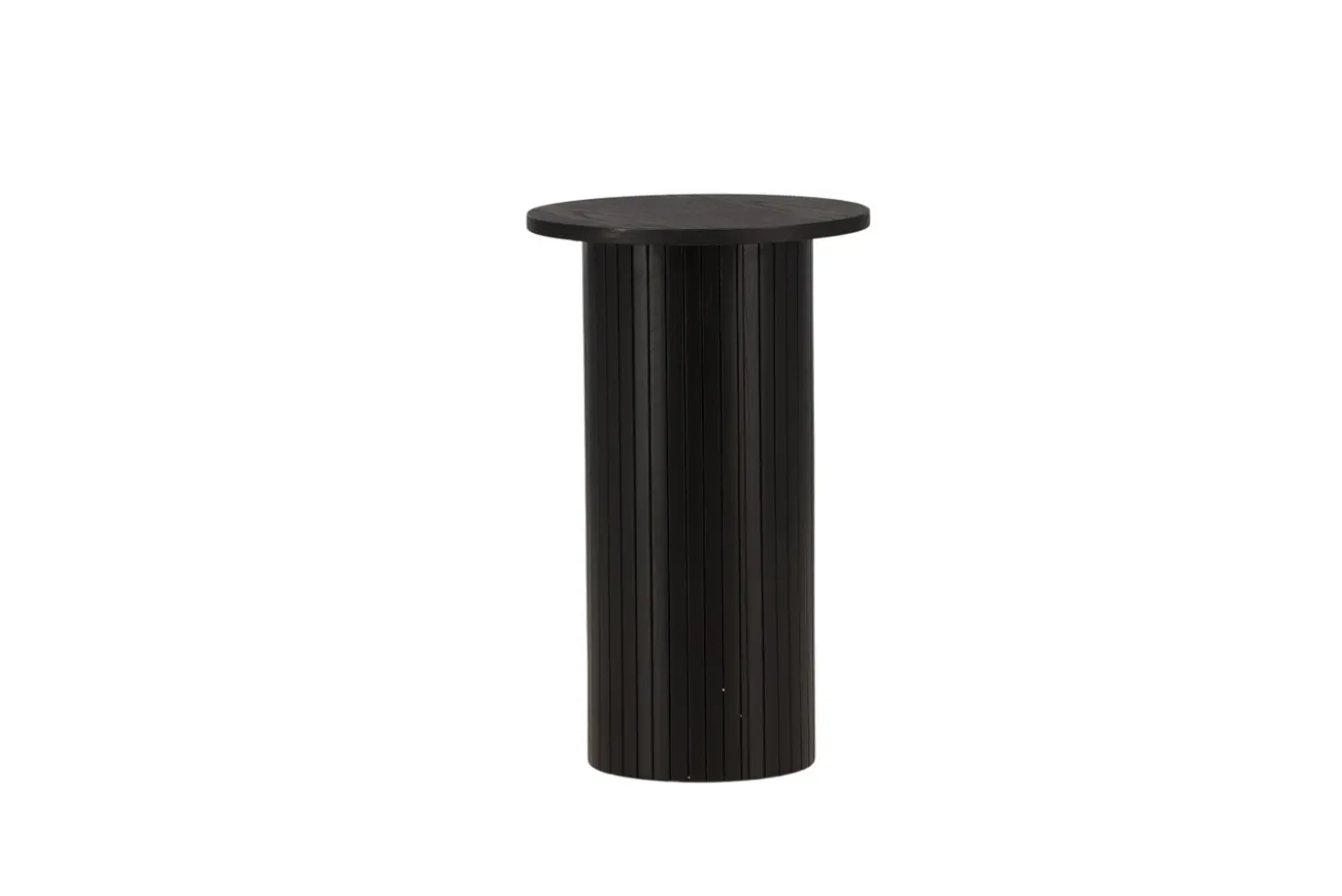 Fjôrd Bijzettafel Bianca Zwart Ø40cm