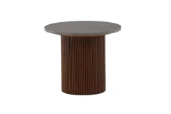 Fjôrd Bijzettafel Härön Donkergrijs Marmerlook 52cm