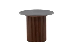 Fjôrd Bijzettafel Härön Donkergrijs Marmerlook 52cm