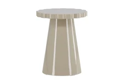Fjôrd Bijzettafel Krull Beige ⌀45cm