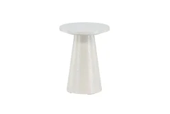 Fjôrd Bijzettafel Lanzo Glossy Wit ⌀35cm