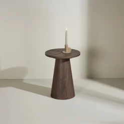 Fjôrd Bijzettafel Lanzo Mokka ⌀35cm