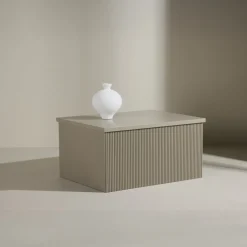Fjôrd Bijzettafel Lenox Beige 80x60cm