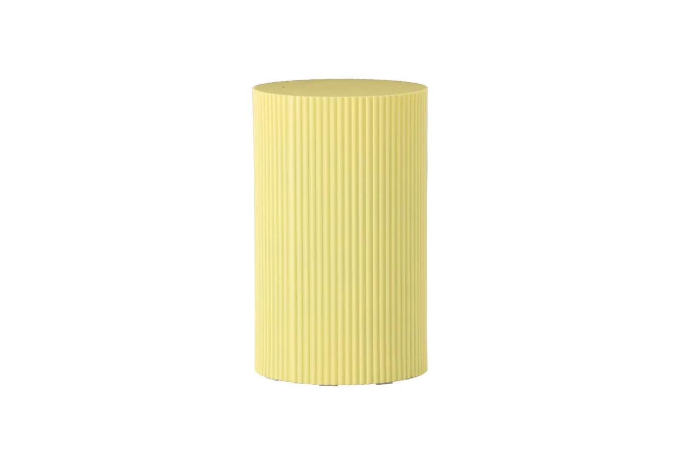 Fjôrd Bijzettafel Lenox Geel ø30,5cm