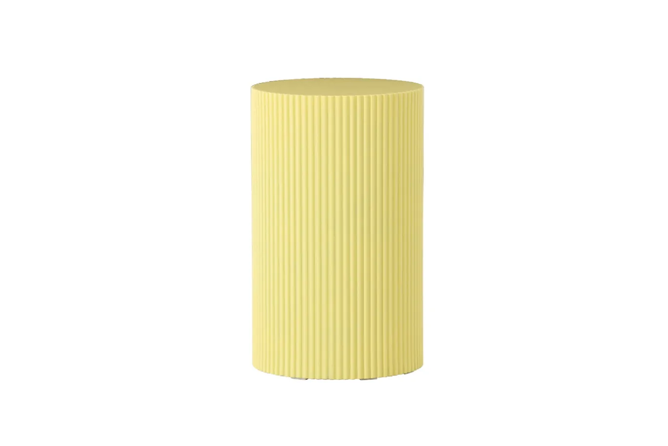 Fjôrd Bijzettafel Lenox Geel ø30,5cm