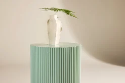 Fjôrd Bijzettafel Lenox Lichtgroen ø30,5cm