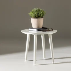 Fjôrd Bijzettafel Lina Ø40cm Beige