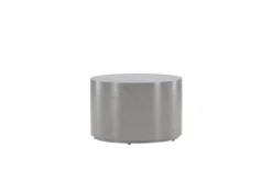 Fjôrd Bijzettafel Lissabon Grijs ⌀60cm